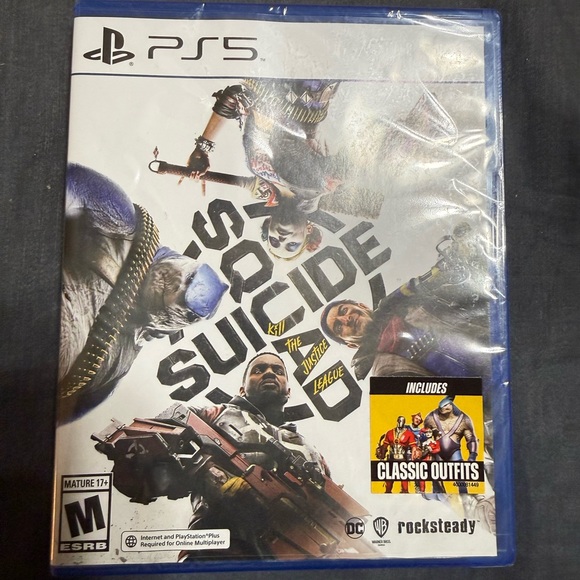 Other - PS5 Suicide Squad: Kill the Justice League Game - Blue Case